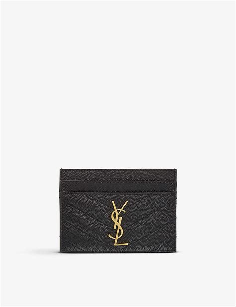 ysl card holdsr|ysl card holder selfridges.